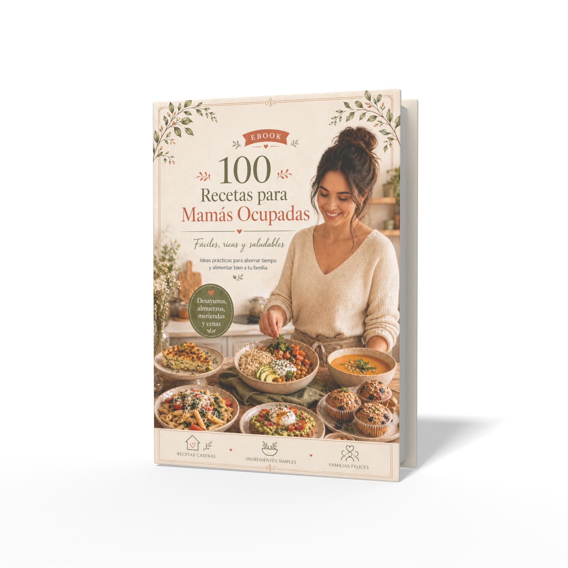 100 Recetas Rápidas para Mamás Ocupadas